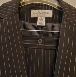 Women's Pinstripe Business Suit - size 14